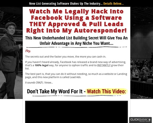 Ipro Leads – Software Sucks Email Leads Out Of Facebook!