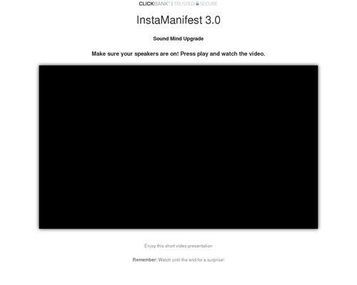InstaManifest 3.0 – Sound Mind Upgrade