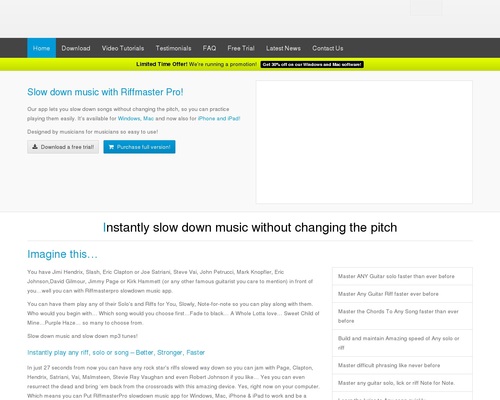 #1 Slow down music app for Windows, Mac, iPhone and iPad