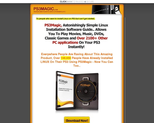 PS3Magic.com – Ultimate Product To Install Linux On Your Ps3