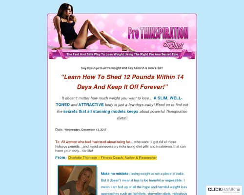 Thinspiration Diet To Lose Weight using the best Pro Ana Tips – Pro Thinspiration