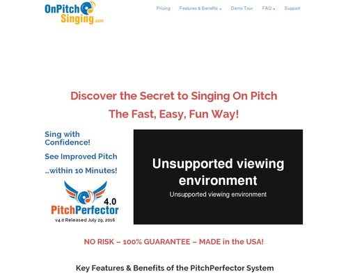 Pitchperfector Trains You To Sing On Pitch In 10 Minutes!
