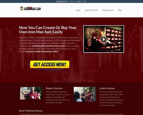 Buy Or Build The Iron Man Armor Costume (Real Iron Man Suit) &mdash; The Iron Suit: Build Or Buy The Iron Man Suit
