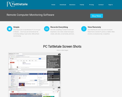 PC Tattletale – Computer and Internet Monitoring Software For Parents And Employees